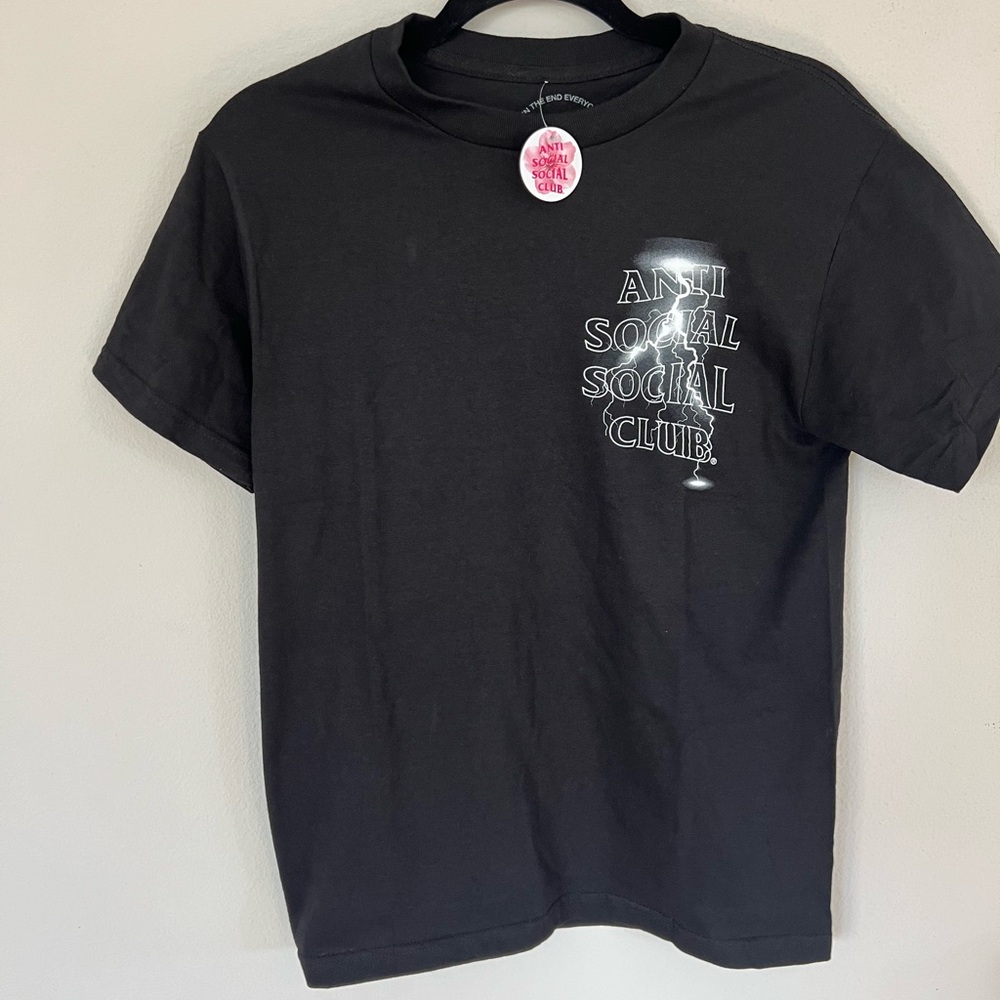 NEW Anti Social Social Club Twisted Tee 'Black' Size S